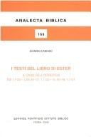 I testi del libro di Ester