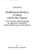 Buddhistische Beichten in Indien und bei den Uiguren