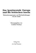 Das kontinentale Europa und die britischen Inseln