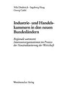 Industrie- und Handelskammern in den neuen Bundesländern