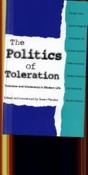 The politics of toleration