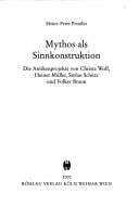Mythos als Sinnkonstruktion