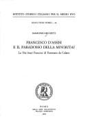 Francesco d'Assisi e il paradosso della Minoritas