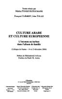 Culture arabe et culture européenne