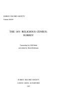 The 1851 religious census