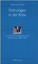 Ordnungen in der Krise