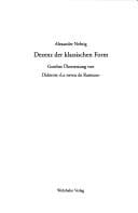 Dezenz der klassischen Form