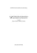 La letteratura romanesca del secondo Novecento