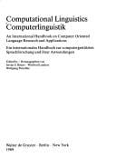 Computational Linguistics