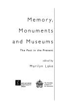 Memory, monuments and museums