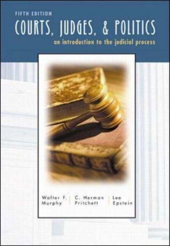 Courts, judges & politics