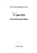 17. Juni 1953: der Streit um sein Wesen