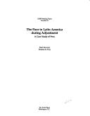 The poor in Latin America during adjustment