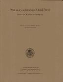 War as a cultural and social force