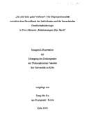 "Sie sind kein guter Verlierer"