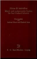 Nova de Veteribus (German Edition)