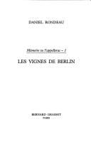 Les vignes de Berlin