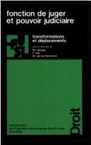 Fonction de juger et pouvoir judiciaire