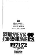 Surveys of consumers