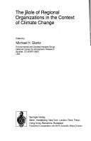 The Role of regional organizations in context of climate change