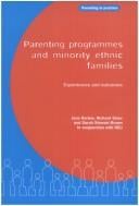 Parenting programmes and minority ethnic families
