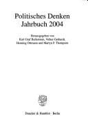 Politisches Denken - Jahrbuch 2004