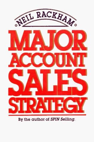 Major account sales strategy