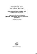 Hymnen und Gebete der Religion des Lichts