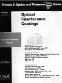 Optical interference coatings