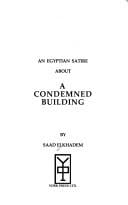 An Egyptian Satire About a Condemned Building