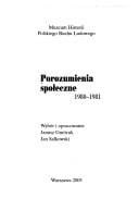Porozumienia spoleczne 1980-1981