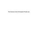 The Common core of European Private Law