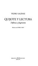 Quijote y lectura