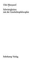 Schwierigkeiten mit der Geschichtsphilosophie