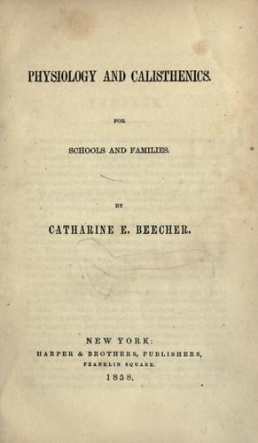 Physiology and calisthenics