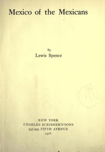 Mexico of the Mexicans