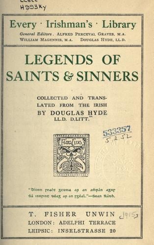 Legends of saints & sinners