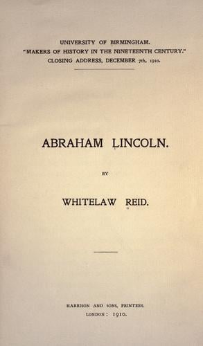 Abraham Lincoln