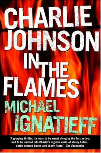 Charlie Johnson in the flames