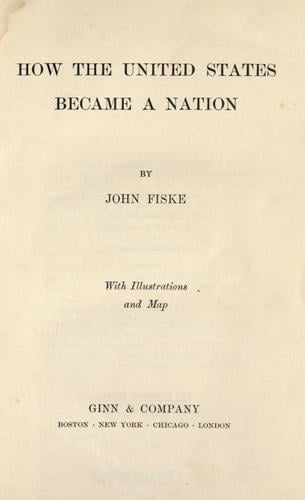 How the United States became a nation