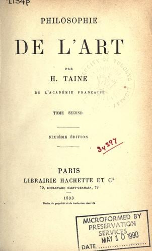 Philosophie de l'art