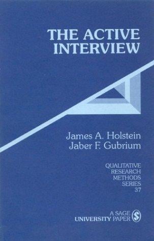 The active interview