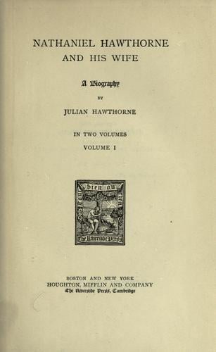 Nathaniel Hawthorne and his wife