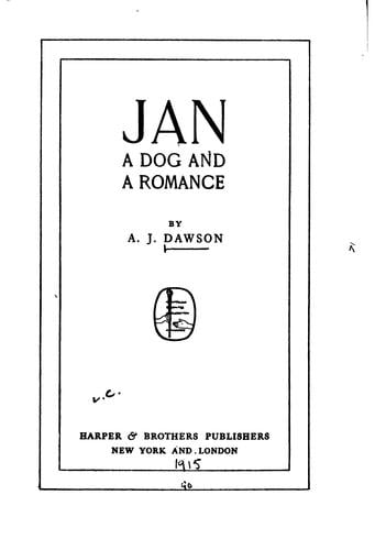 Jan, a dog, and a romance