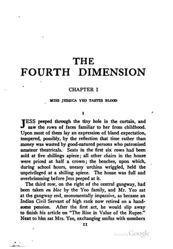 The fourth dimension