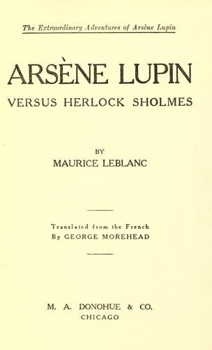 Arsène Lupin contre Herlock Sholmès