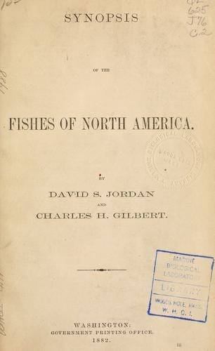 Synopsis of the fishes of North America