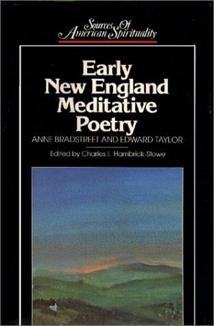 Early New England meditative poetry