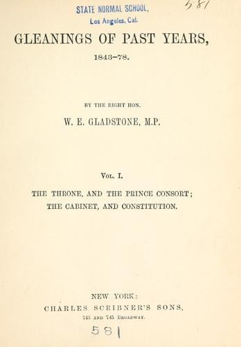 Gleanings of past years, 1843-78