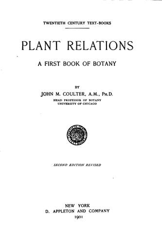 Plants: A Text-book of Botany